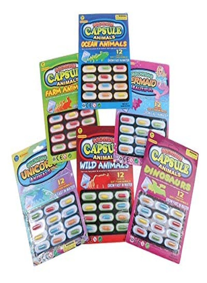 Royals Magic Animal Capsules Creatures Grow in Water Soft Perfect Activity for Kids (Pack of 2) Perfect for Kids Animal and Creature Learning, Novelty Return Gifts for Birthday Parties - Image 2